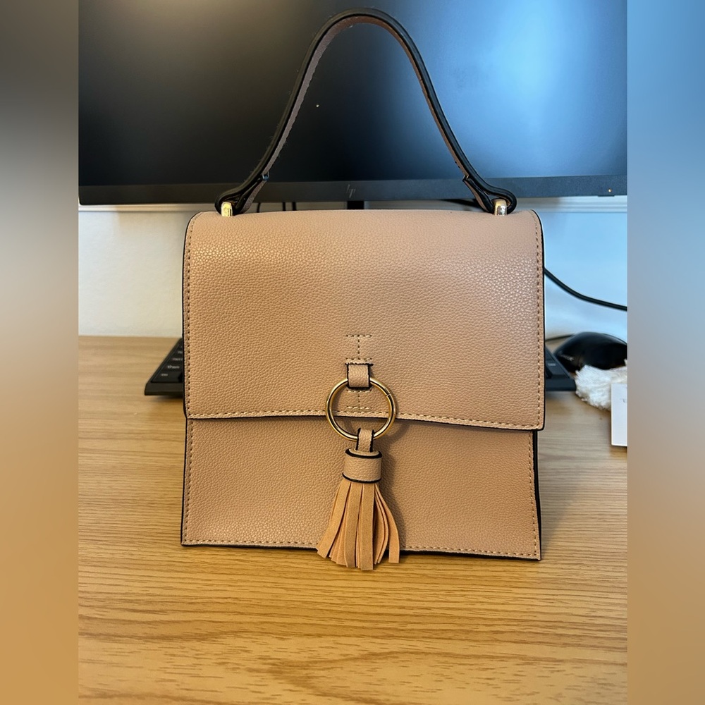 Small tan purse